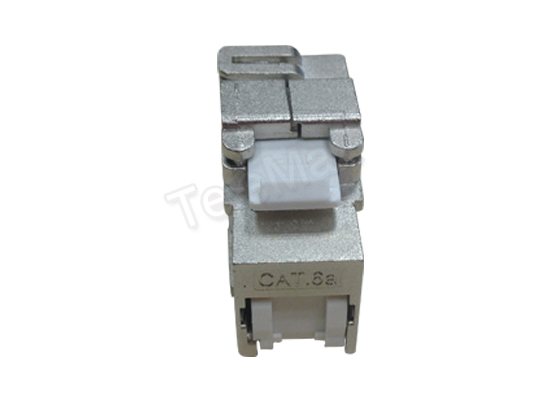 Cat.6a FTP 180 Degree Keystone Jack Tooless