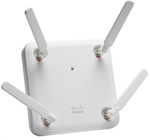 CISCO AIR-AP1852E-H-K9C: Aironet Access Point 802.11ac Wave 2 Access Point, 4x4:4, External-Ant, H Regulatory Domain, Configurable