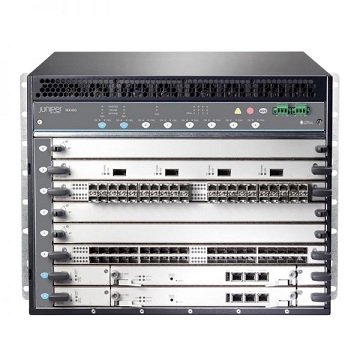 MX480-PREMIUM2-DC - Juniper MX204/MX240/MX480 Routers, Premium Chassis Bundle with Midplane. Also includes redundant RE, redundant SCB-E, redundant DC Power